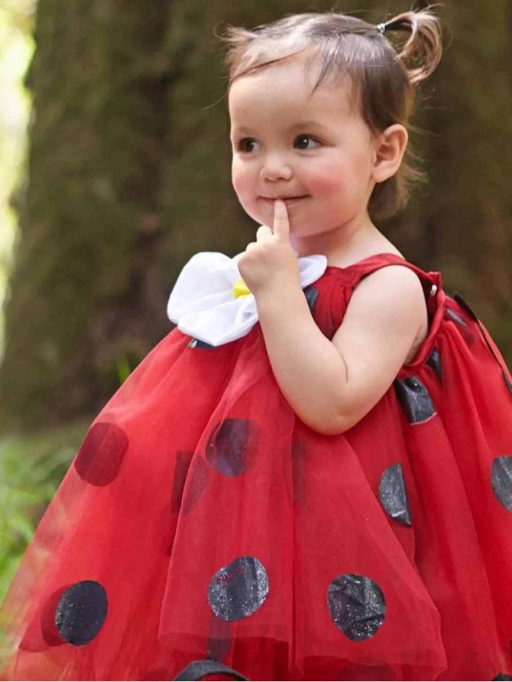 Pottery Barn Ladybug Red Tutu Tulle Costume Dress 12-24 mos baby toddler